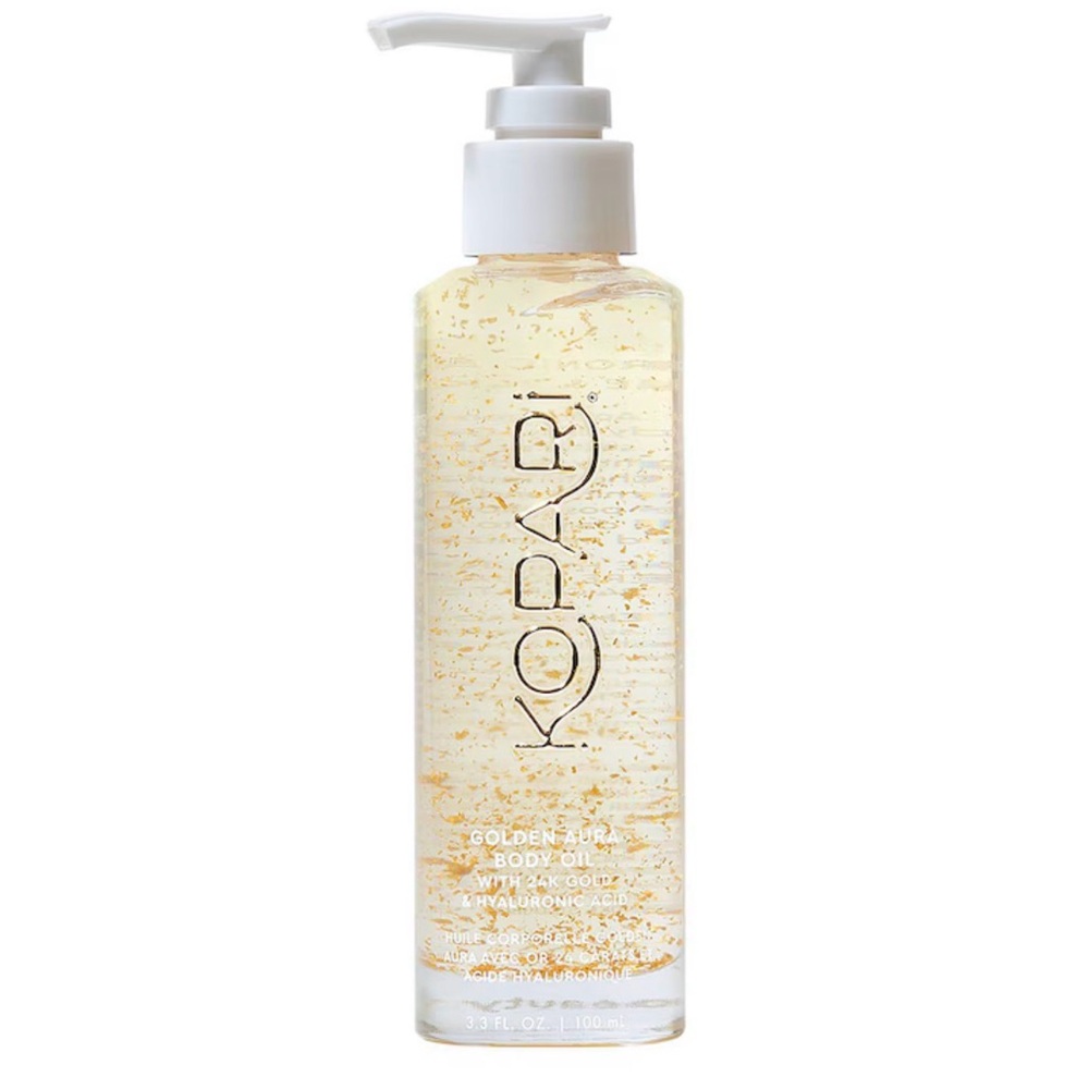 Kopari Luxurious 24 K Gold Body Oil and Hyaluronic Acid 3.3 oz